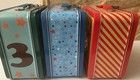 Lot of 3 Metal Lunch Box Tin  2010 8 x 7 x 4.  Mr.Owl’s, Sugar Daddy, HI Punch. — photo 7