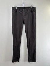 JCP JCPenney Corduroy Pants Size 14 Women's Gray 34x31