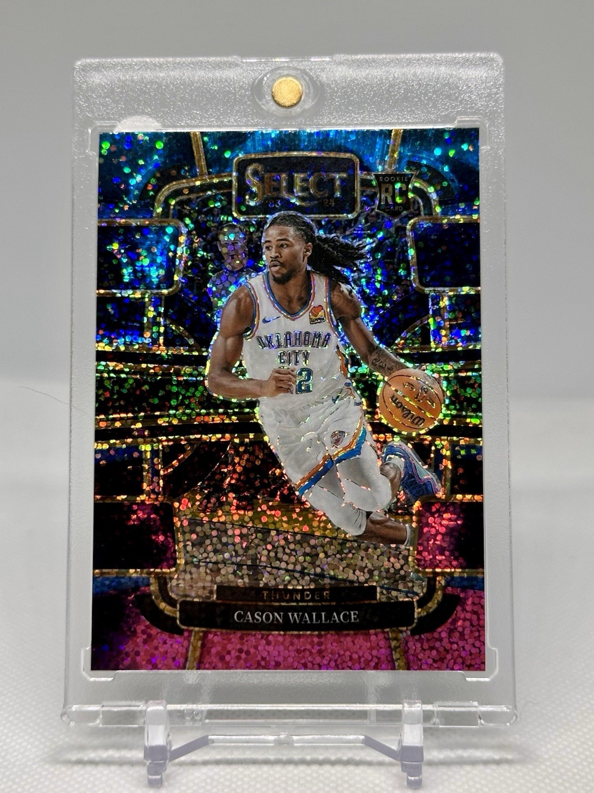 2023-24 Panini Select Cason Wallace Cosmic SSP Rookie #88 RC