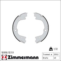 1X Zimmermann 10990.157.9 Bremsbackensatz Feststellbremse FüR Hyundai H 1 Ix55