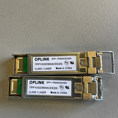 OPLINK SFP+ TRANSCEIVER   TPP1XGDS0E000E2G Lot2