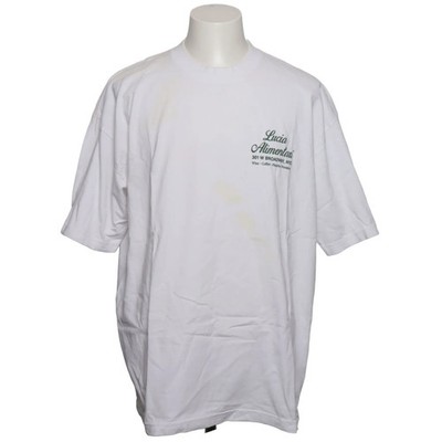 Los Angeles Apparel, T-shirt, Größe: XL, Weiß, Baumwolle, Batik, Herren #B1J