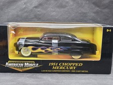 ERTL American Muscle 1951 '51 Chopped Mercury Custom Coupe 1:18 Diecast Car