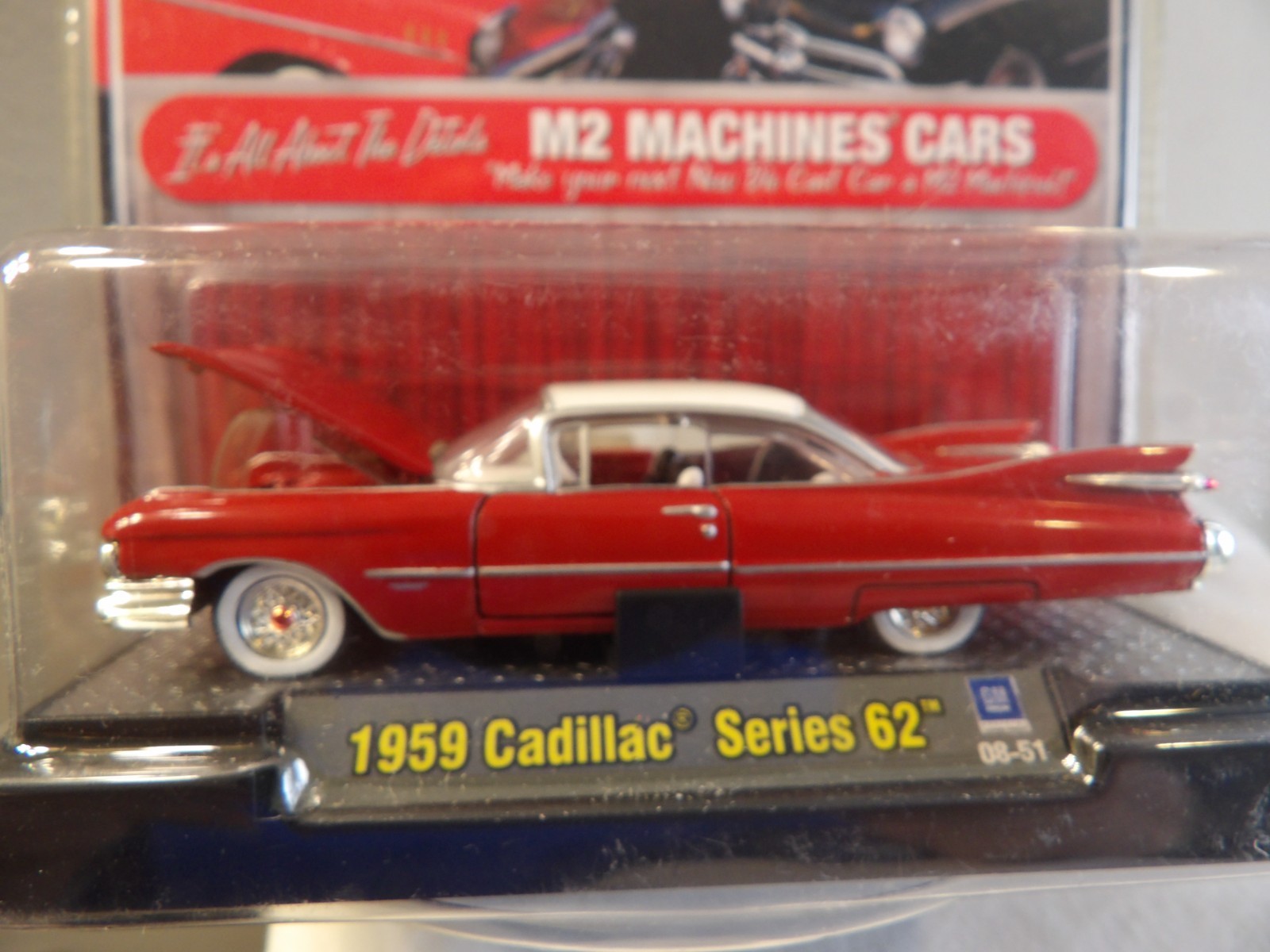 1959 CADILLAC SERIES 62         2008 CASTLINE M2 MACHINES AUTO-THENTICS    1:64