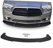 Front Lip Spoiler 67" x 21" Universal Front Bumper Protector Matte Black V2