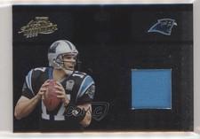 2005 Playoff Absolute Memorabilia Heroes Materials Prime 20/25 Jake Delhomme wo2