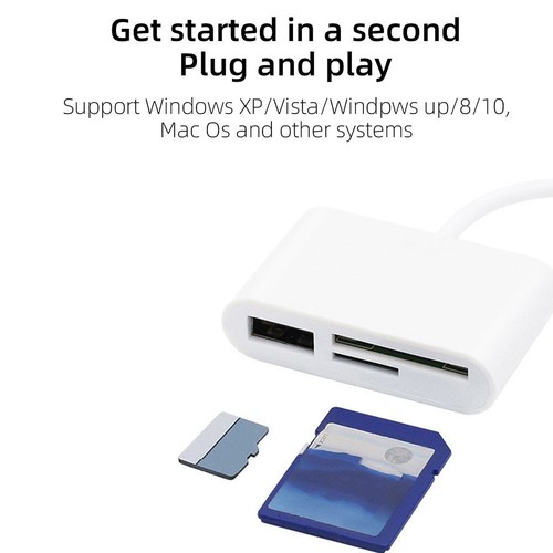 karte Mikro-USB OTG Adapter Kartenleser USB-Typ-C For Samsung Huawei Xiaomi - Zdjęcie 9 z 16