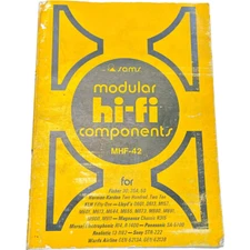 Howard Sams & Co 1973 Modular hi-fi components MHF-42