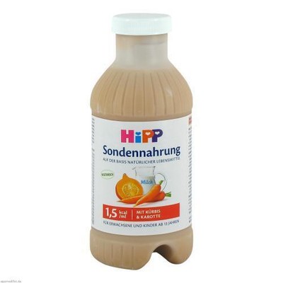 HIPP Sondennahrung Kürbis & Karotte KS.hochkalor. 500 ml
