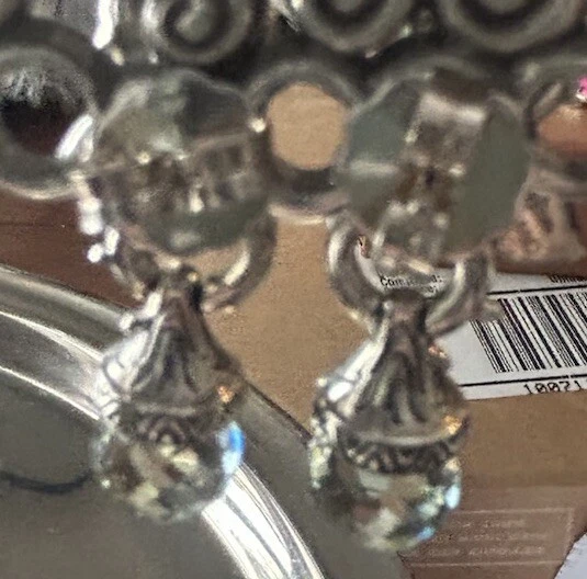 PENDIENTES BARBARA BIXBY HOJA DE VID CUARZO VERDE ABULÓN Piedras Preciosas Regalo Navidad Foto 4 de 4