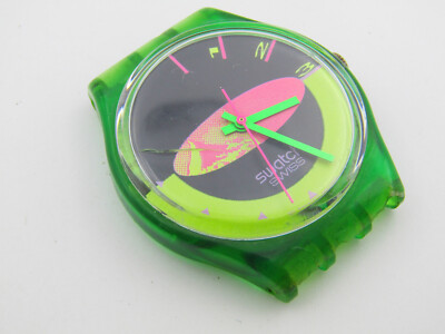 SWATCH GENT SANDY MOUNTAINS - Nur Gehäuse, für Umbau in Automatic - NOT RUNNING
