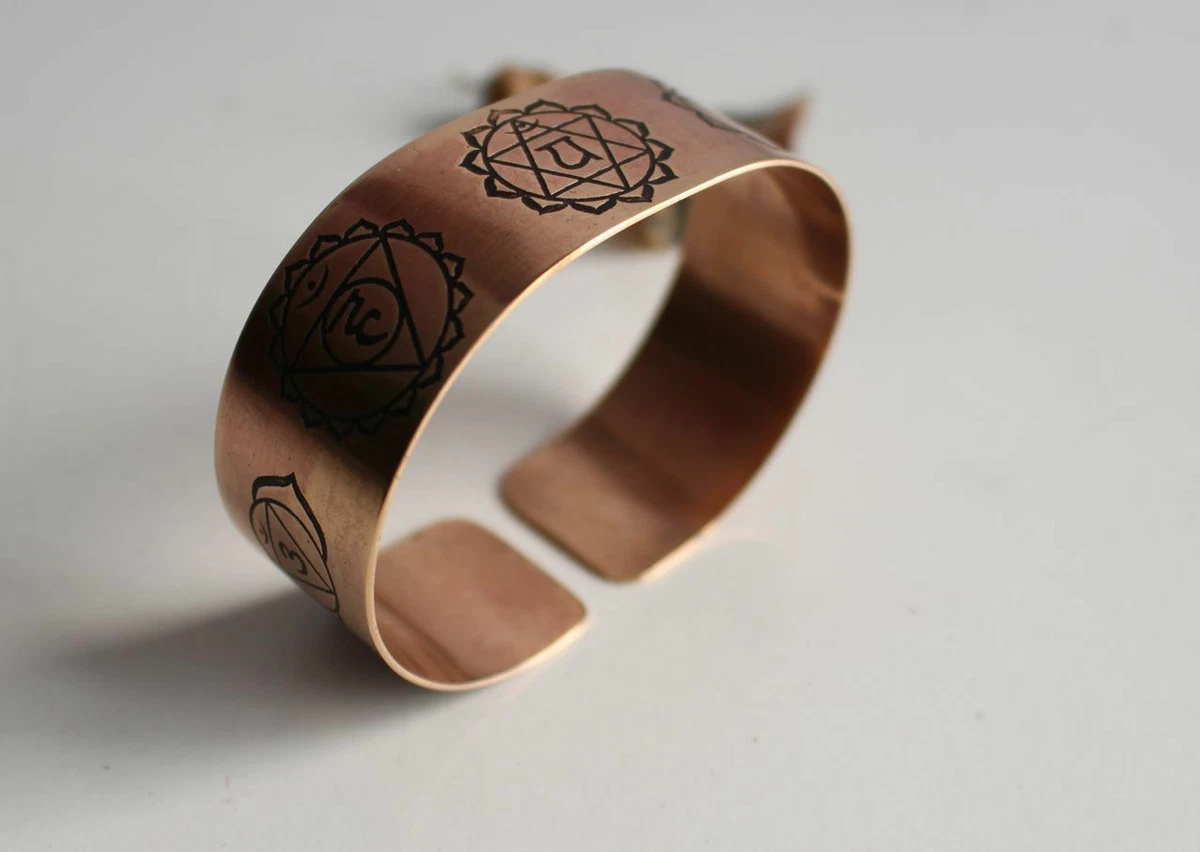 Copper cheap chakra bracelet