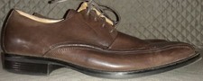 Chaps Leather Oxford Lace Up Dress Shoes Size US 9.5M Model # 096-28148