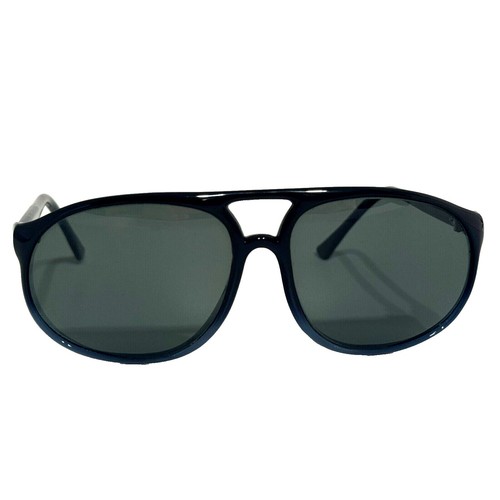 Eyekonik Sembo Ocean Black/Blue Rectangle Sunglasses 44-19  display picture 2