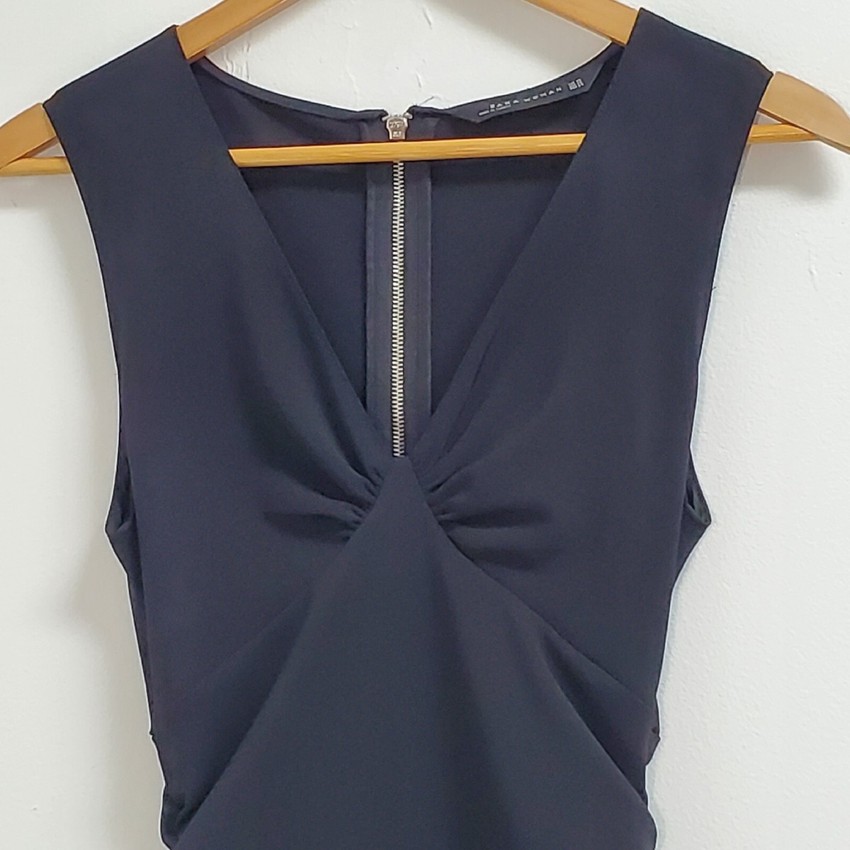 Zara Asymmetrical Black Dress Women's XS, Formal Business Wedding Wear |  eBay