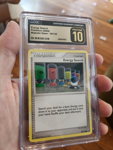 Energy Search graded CGC 10 for sale on eBay