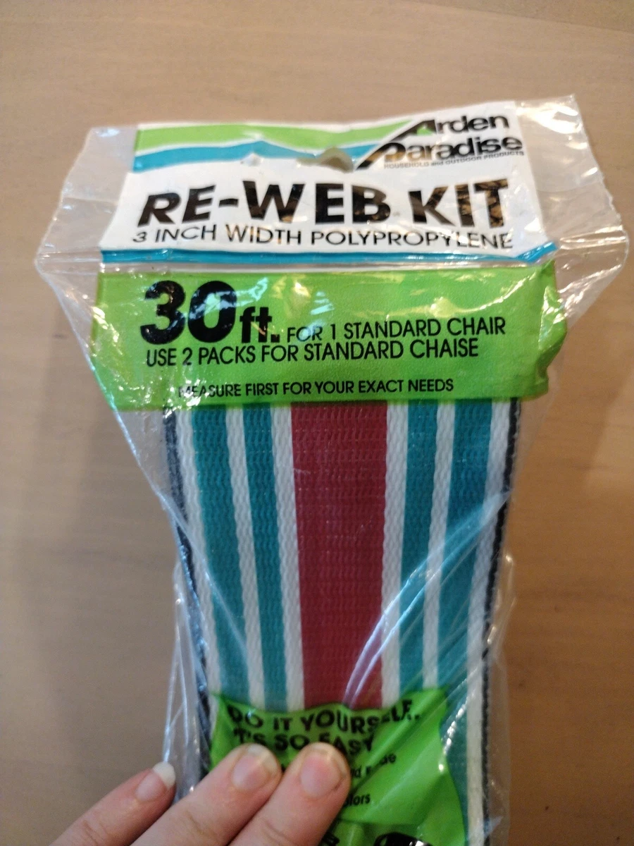 3 inch wide lawn chair webbing sales