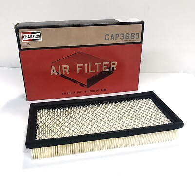 #ad #ad Champion Engine Air Filter CAP3660 Automotive Air Cleaner $4.40
