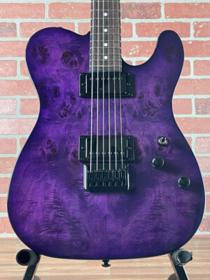 Schecter PT Standard Electric Guitar - Purple Burst Burl | eBay