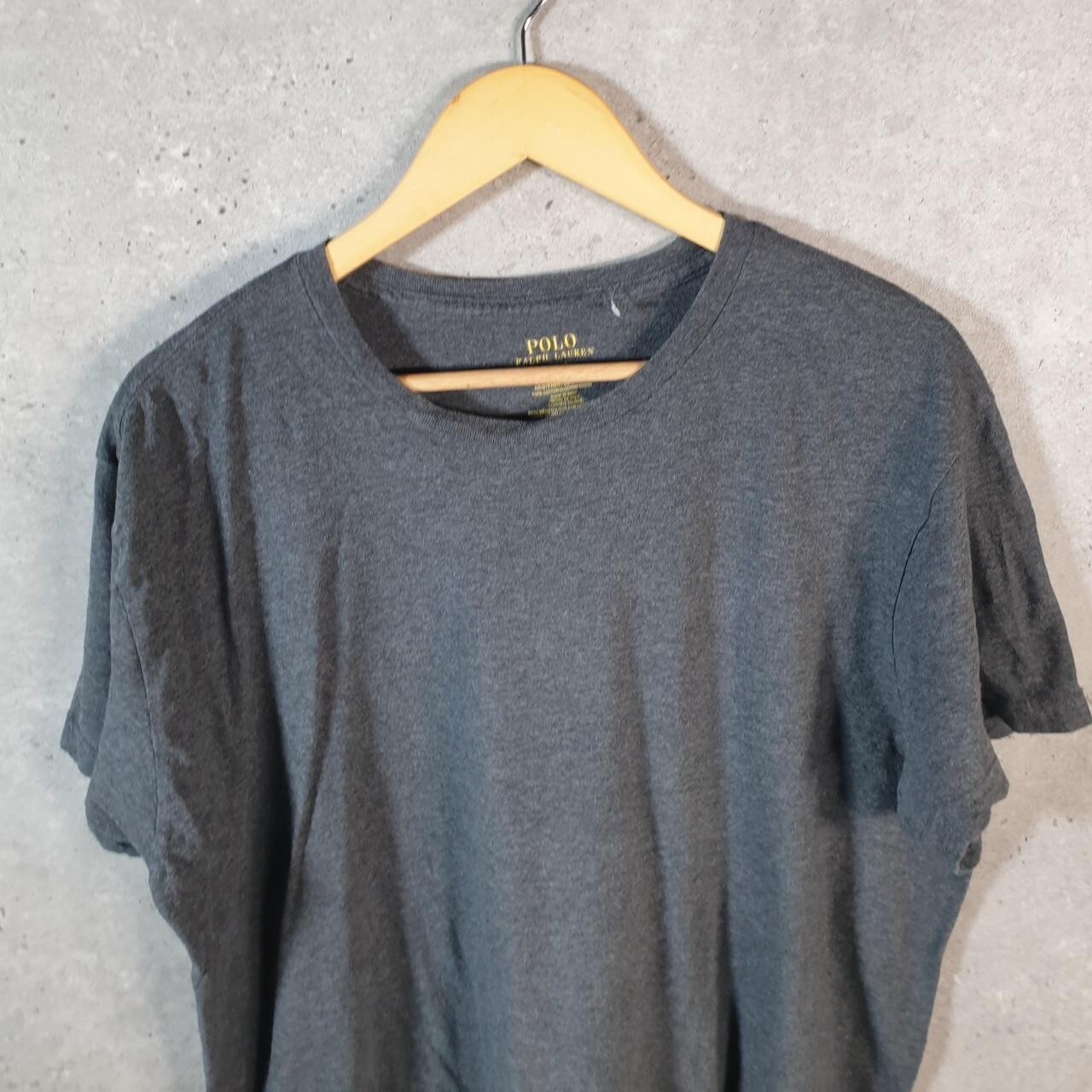 Polo Ralph Lauren vintage uomo grande grigia ricamata vestibilità classica pony