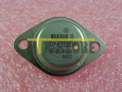 Amplificador Operacional OPA512SM De TI/BB - Encapsulado TO-3, Nuevo (para Audio/Electrónica)