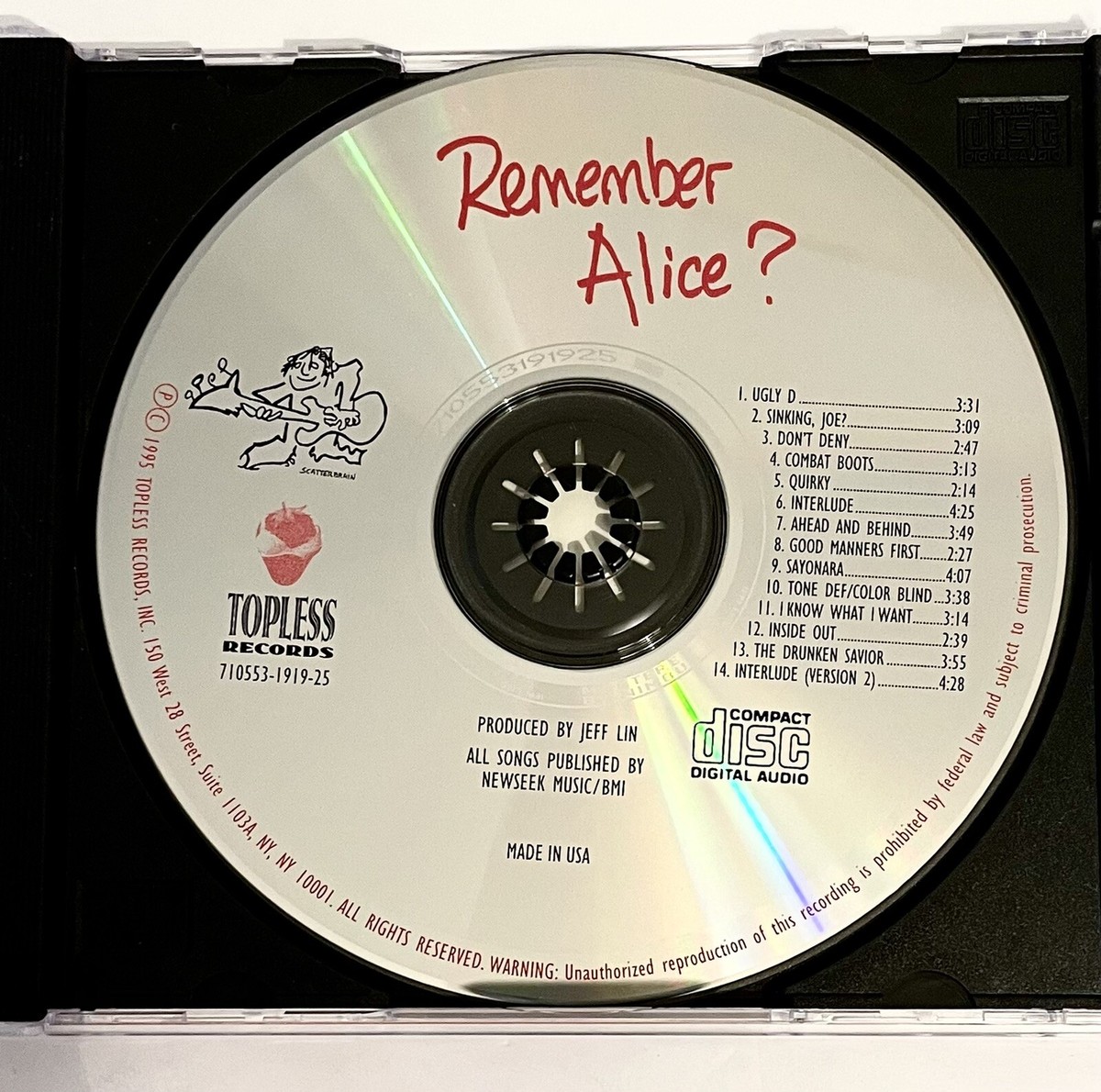 Remember Alice?, CD, 1995 | eBay