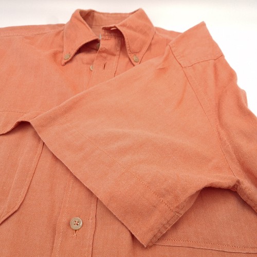 Camel Active Men Shirt Orange Cotton Explorer Adventure Du7 Size M - Picture 7 of 7