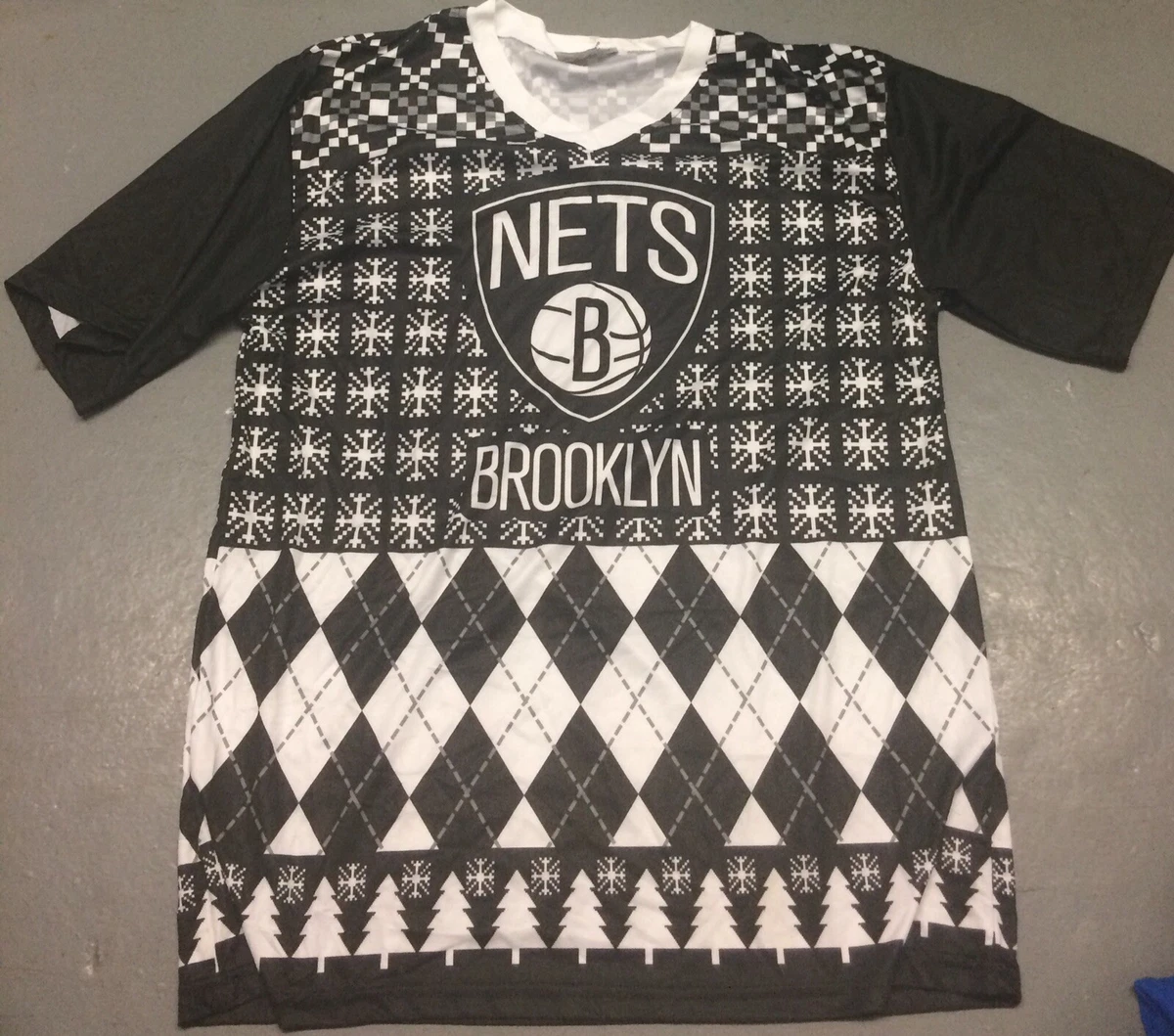 Basketball American Brooklyn Nets Ugly Christmas Sweater