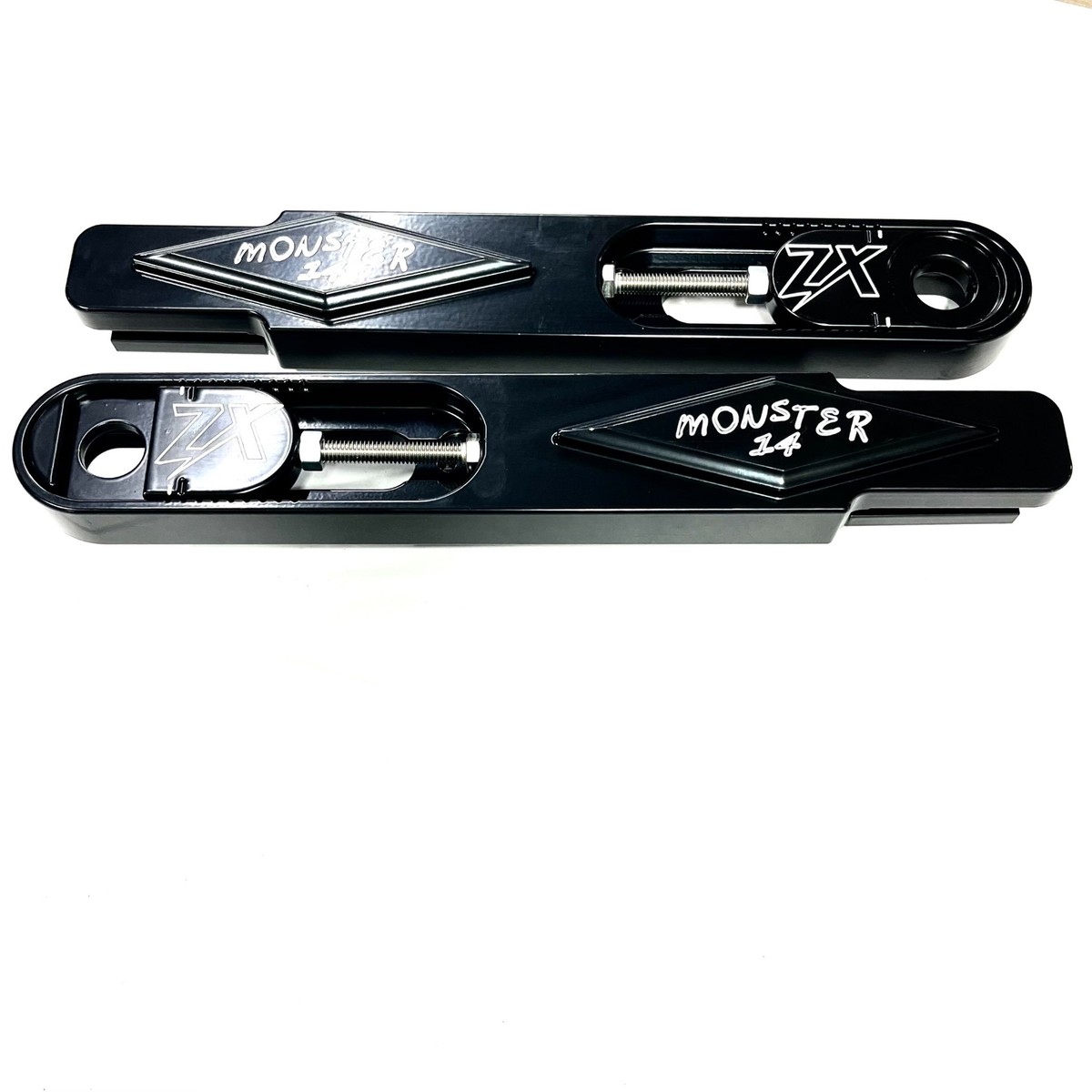 narutowaumeページ MONSTER BLACK ZX SWINGARM EXTENSIONS 9-14