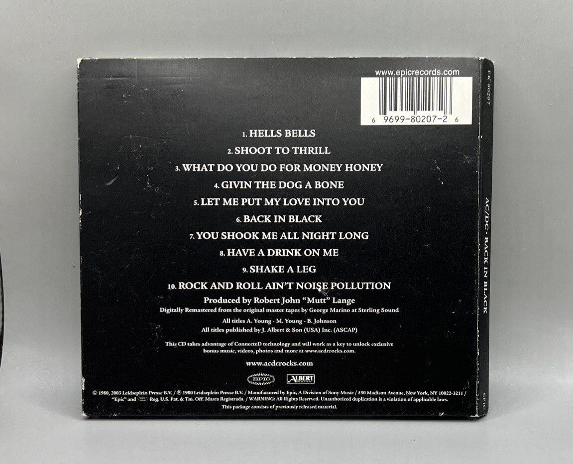AC/DC バック・イン・ブラック CD AC/DC - Back in Black - Amazon.com Music