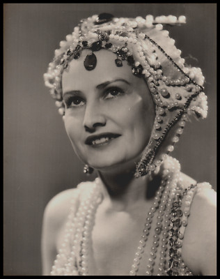 Unknow Actress (1940s)   Stunning Portrait - Original Vintage Photo K 39