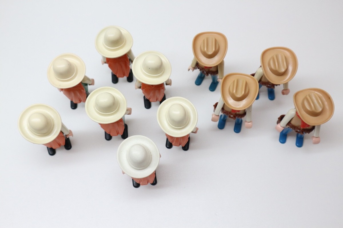 playmobil western figures x11 use cowboy 3747 3748 3749 5248 3278
