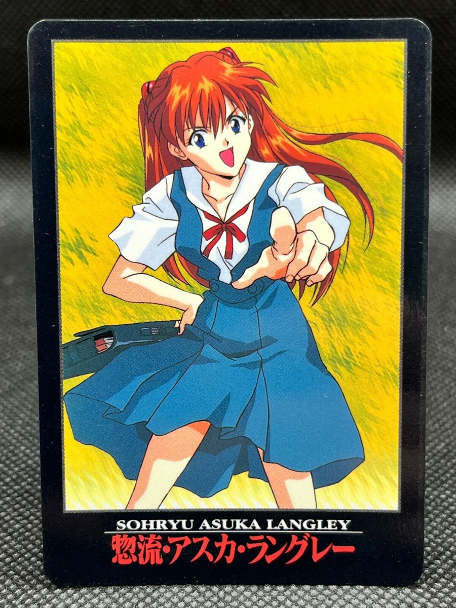 Asuka Langley No.12 EVANGELION Card CCG TCG SEGA BANDAI 1997 | eBay