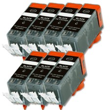 7 BLACK New Ink Tank Chip for PGI-220BK MP560 iP3600 iP4600 iP4700 MP620