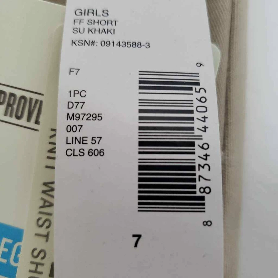Bermudas Dockers Niñas Caqui Beige Tejido Cintura Bolsillos Elastizados Talla 7 Nuevas con Etiquetas Foto 4 de 4