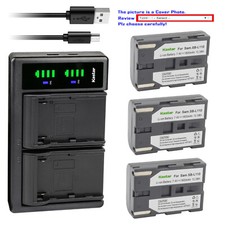 Kastar SB-L110 Battery LTD2 USB Charger for Samsung SC-D86 SC-D87 SC-D93 SC-D99
