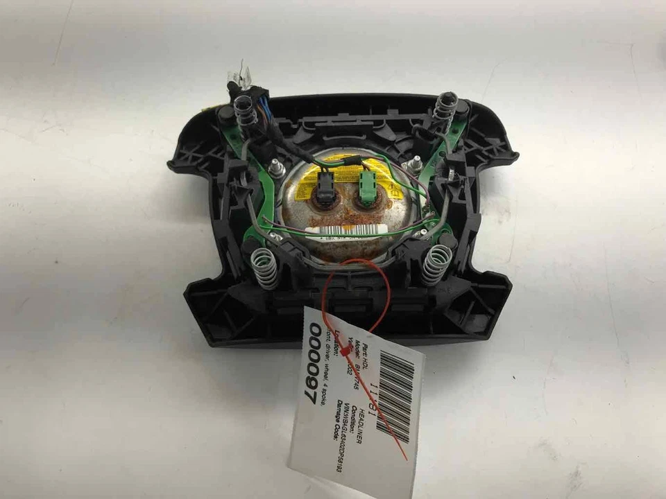 2002 宝马 745I 安全气囊前安全气囊驾驶员车轮 SRS 安全左 LH 原始设备制造商 J — 第 3/4 张图片