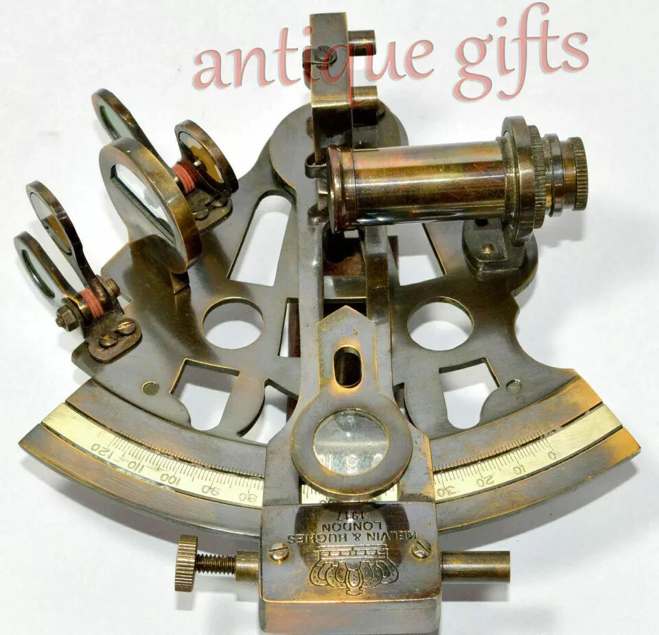 Sextant Marine Kelvin Bottomley & Baird, Laiton, Paquebot Monarque - à Restaurer