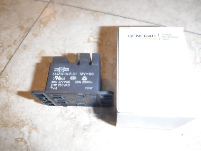 NEW Generac Starter/Excitation Relay/Contactor 12vdc ALL NEW Standby ...