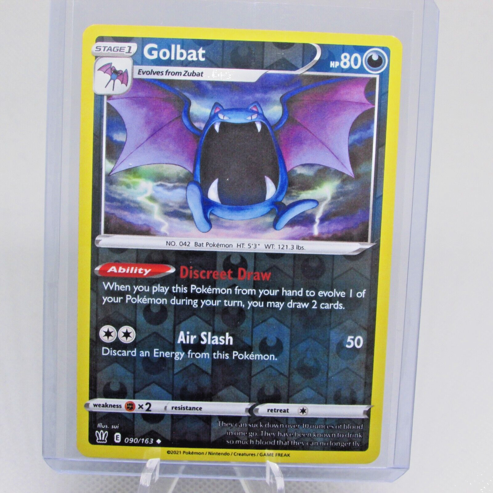 Pokemon TCG Battle Styles Golbat 90/163 Reverse Holo