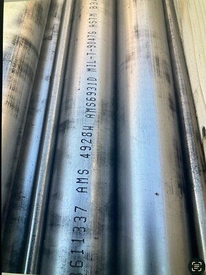 Titanium Round Bar 6AL-4V grade 5 AMS 4928  1.000 X 12 