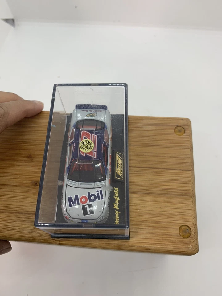 NASCAR 1999 #12 Jeremy Mayfield Mobil 1 DIE CAST  1/64 Replica By REVELL - Image 4 of 4