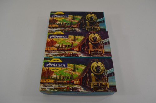 Athearn 50' Box Car Lot HO Gauge Evergreen Green Bay Western SCL 1213 1305 1361 - Picture 12 of 14