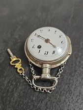 Antike Spindeluhr Spindel Taschenuhr Pocket Watch - SPZ5