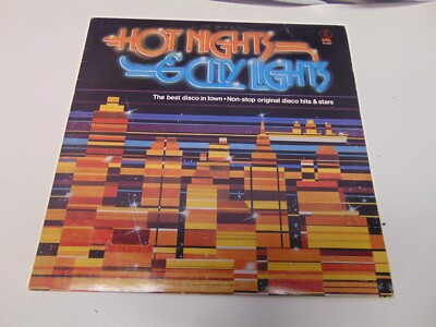 1979 KTel Hot Nights City Light LP record non Stop Original Disco Hits TU 2710