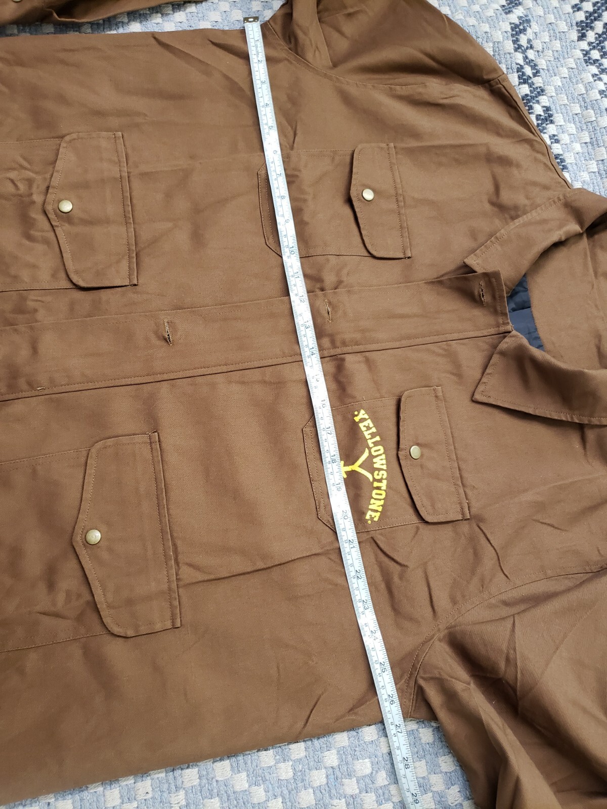 Yellowstone Dutton Ranch Full Zip Button Down Jac… - image 10