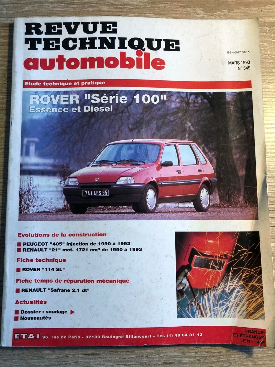 Lot De 350 Revues Techniques Auto Et Moto – Depuis 1952 – RTA, EA – Bon état Général