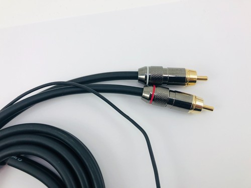 Hi-Fi High Fidelity Shielded RCA Audio Cable Turntable + Weight 100 Cm - Picture 3 of 10