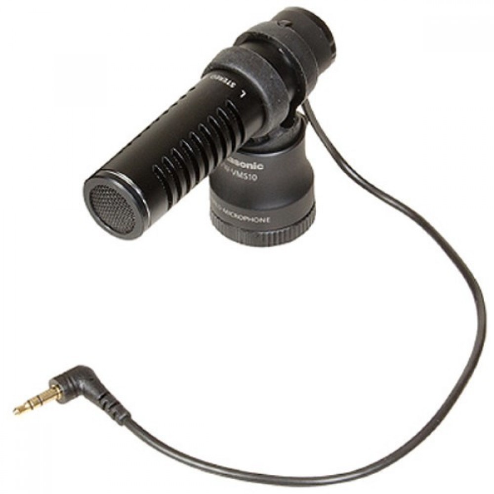 Panasonic Stereo Microphone VW-VMS10-K With Windjammer And