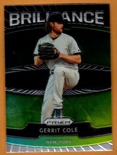 2020 Panini Prizm Gerrit Cole-Brilliance Baseball Card/New York Yankees